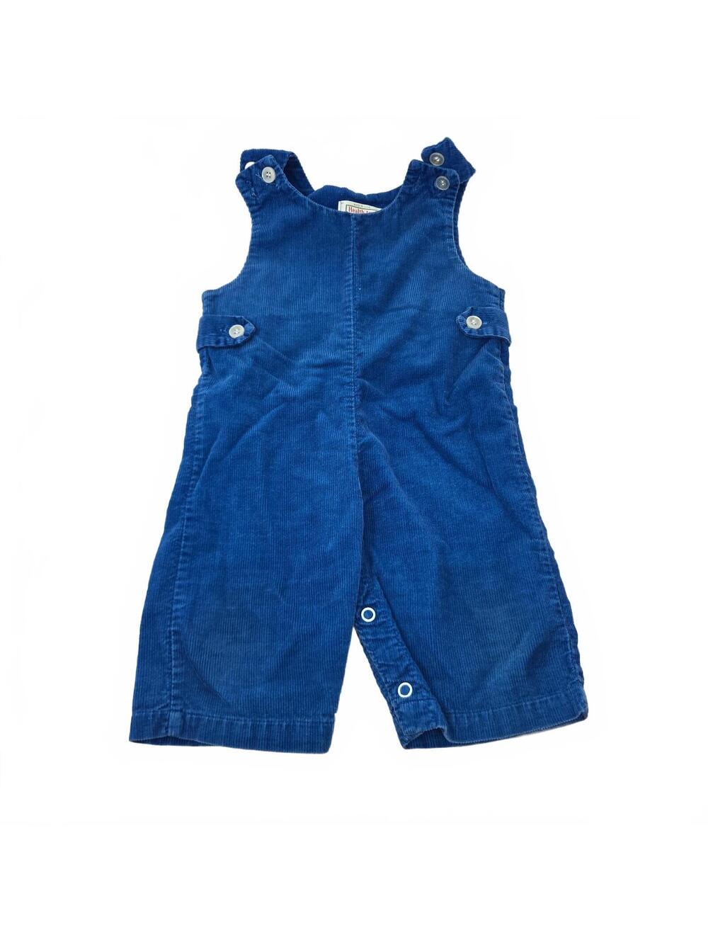 Vintage 1970’s Health-Tex Blue Corduroy Overalls 9 Months Made In USA GUC Retro